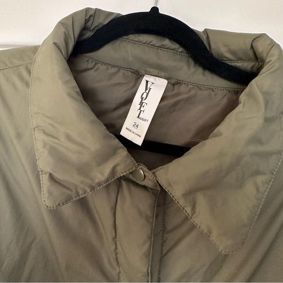 Light Puffer Snap Jacket by Violet Romance - Picture 5 of 5